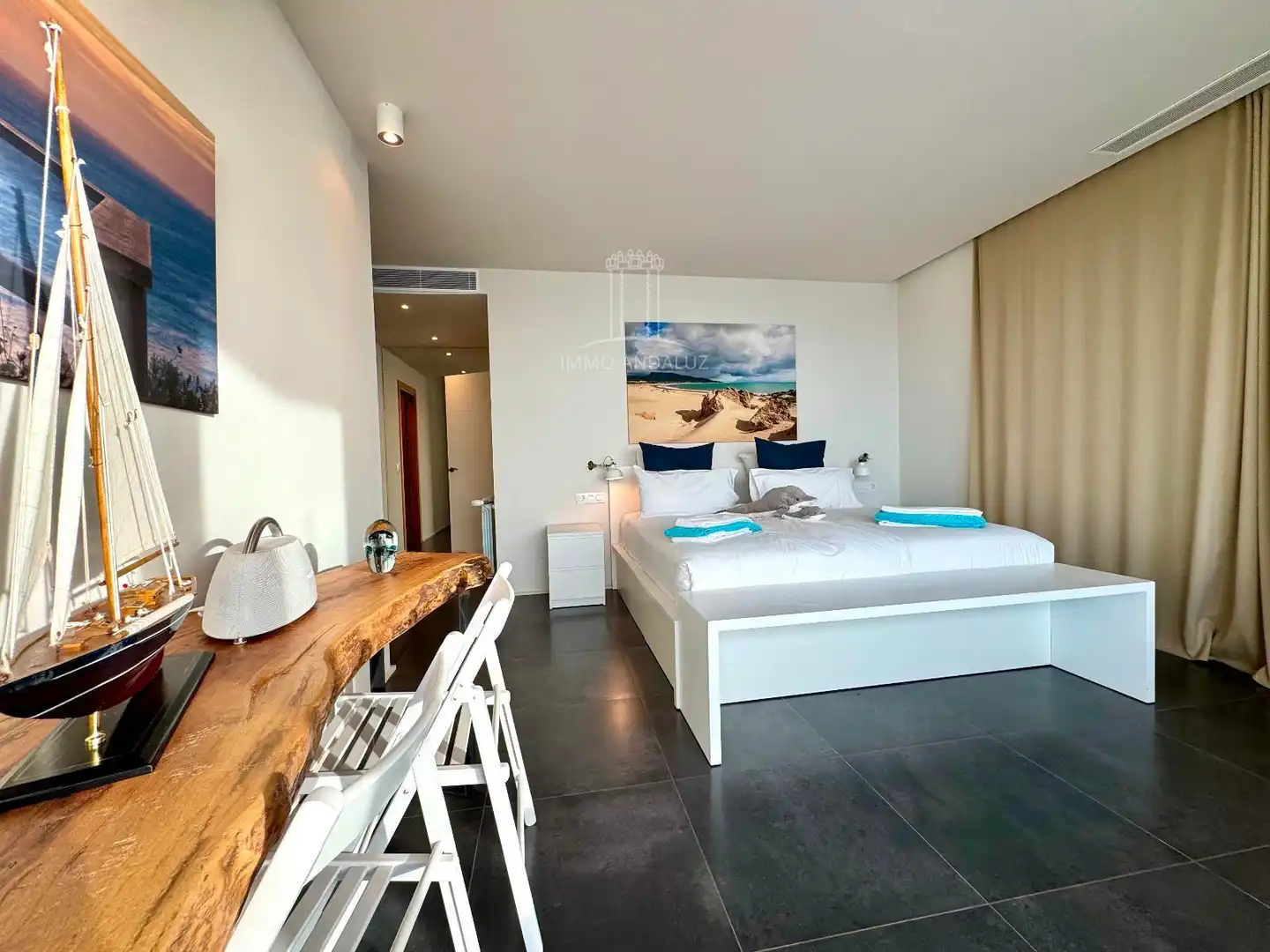 Bedroom of Houses for sale in Zahara de los Atunes  with Air Conditioner, Heating and Storage room