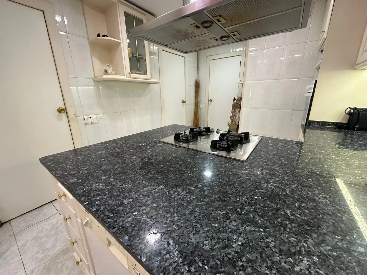 Kitchen of Flat for sale in Barcelona  with Parquet flooring, Furnished and Oven