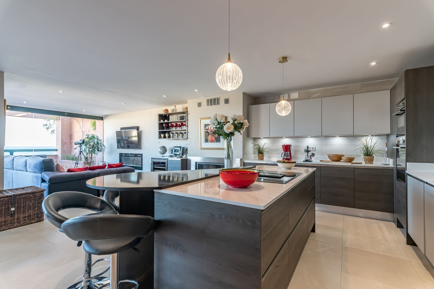 Kitchen of Flat for sale in Ayamonte  with Air Conditioner, Private garden and Terrace