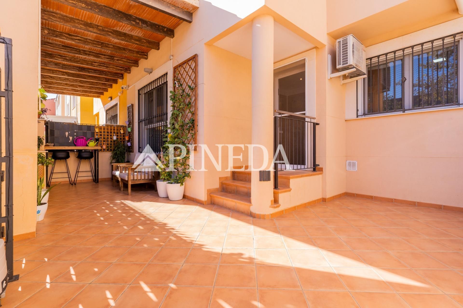 Terrace of Single-family semi-detached for sale in Puçol  with Air Conditioner and Heating