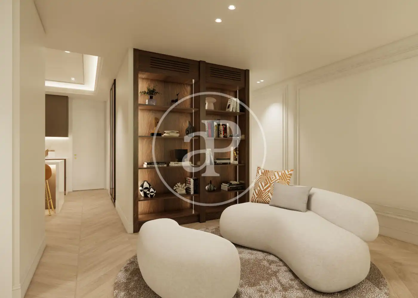 Living room of Flat for sale in Madrid  with Air Conditioner, Heating and Terrace