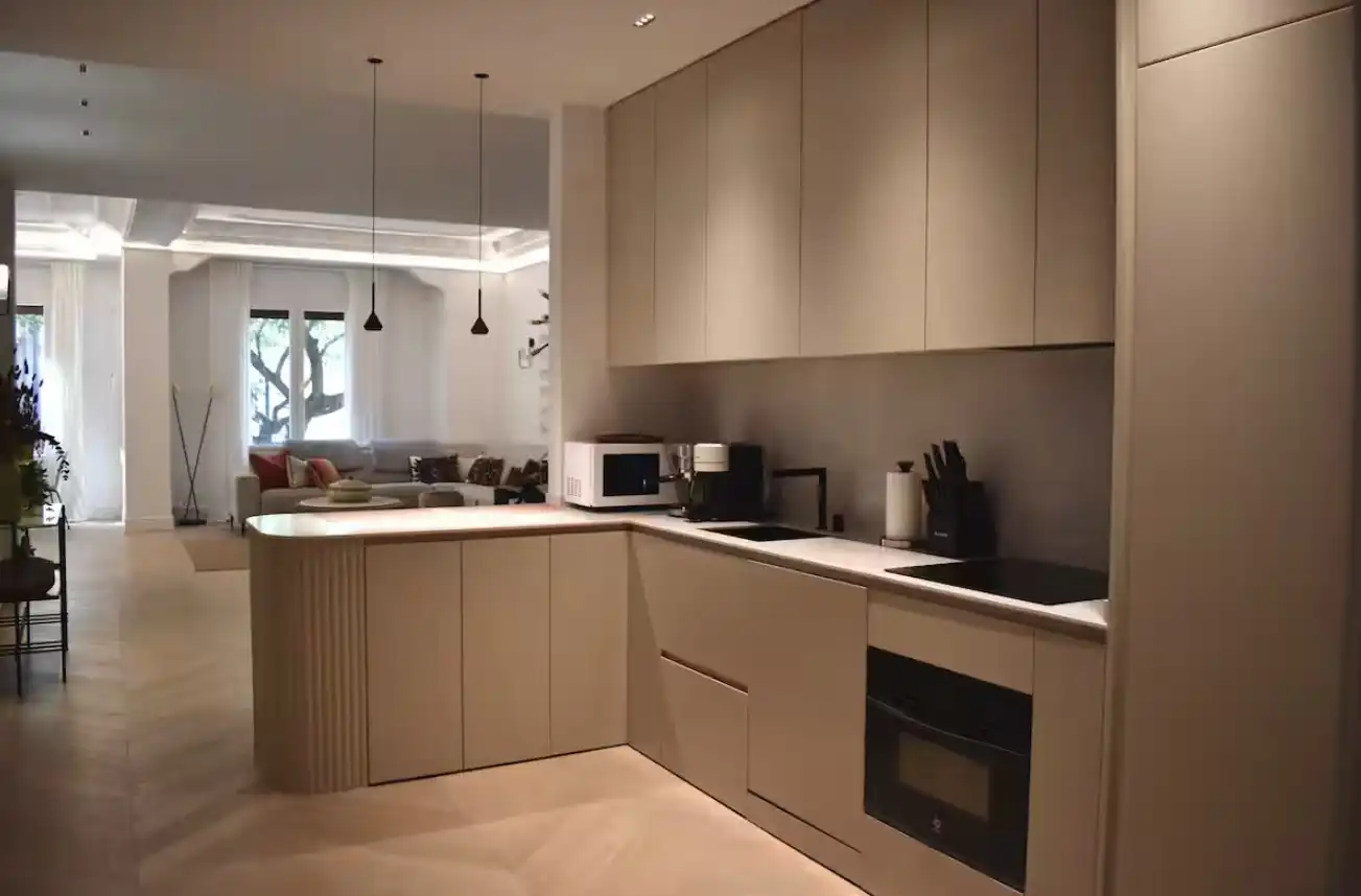 Cuina de Apartament de lloguer en Valencia amb Aire condicionat, Calefacció i Parquet