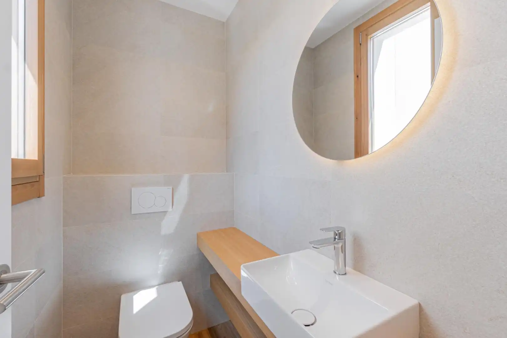 Badezimmer von Wohnung zum Verkauf in  Palma de Mallorca mit Klimaanlage und Balkon