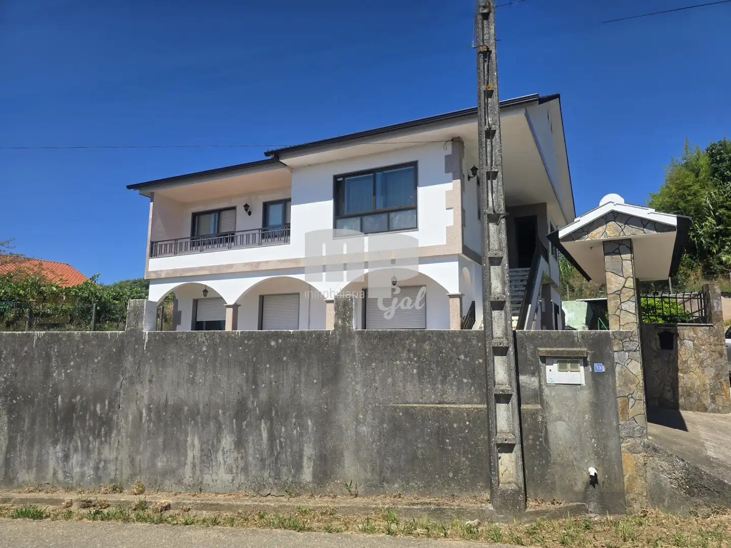 Vista exterior de Casa o chalet en venta en Mos con Jardín privado y Terraza