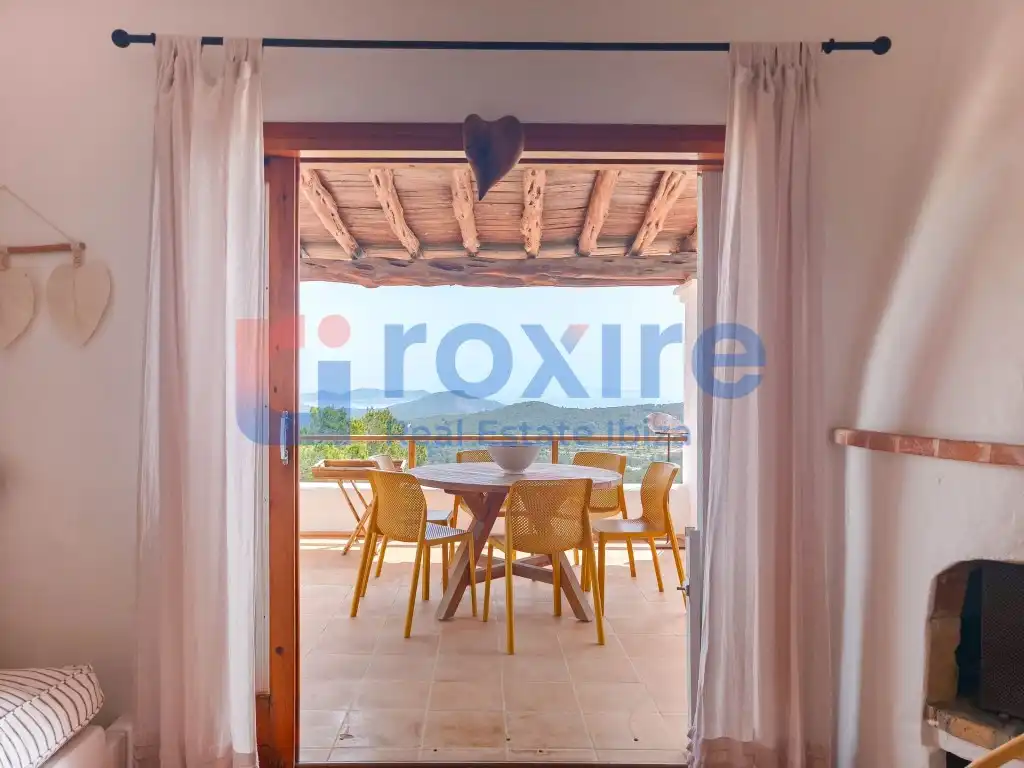 Terrace of Houses for rent in Sant Josep de sa Talaia  with Air Conditioner, Private garden and Terrace