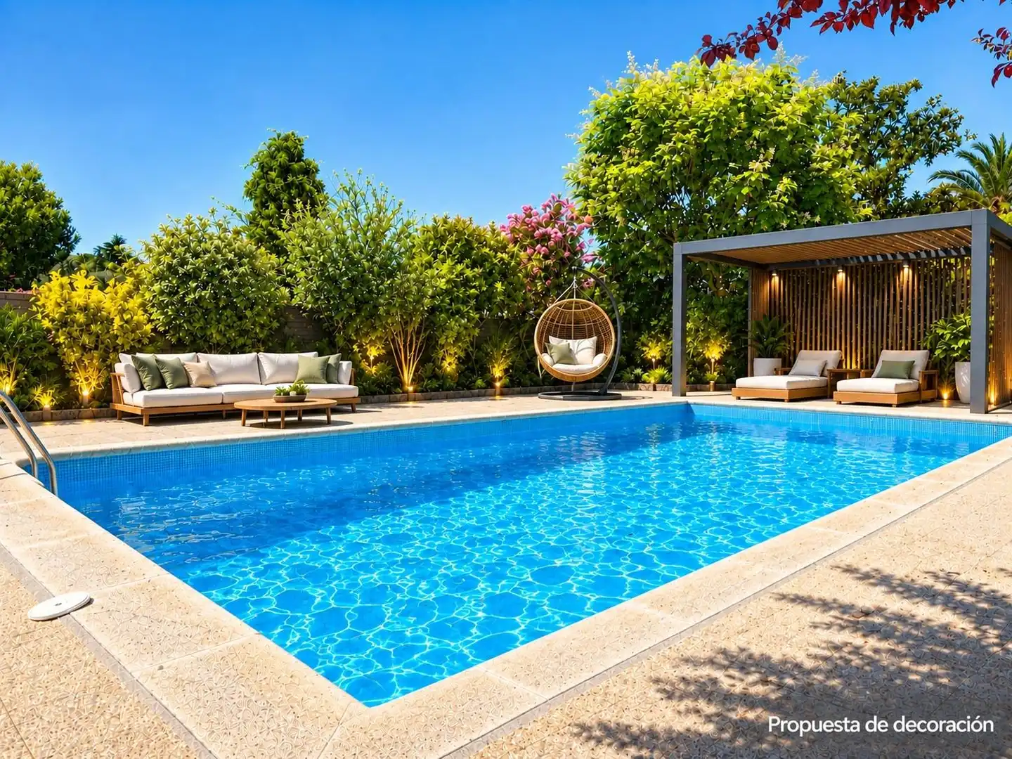 Piscina de Casa o chalet en venta en Villaviciosa de Odón con Aire acondicionado, Calefacción y Jardín privado
