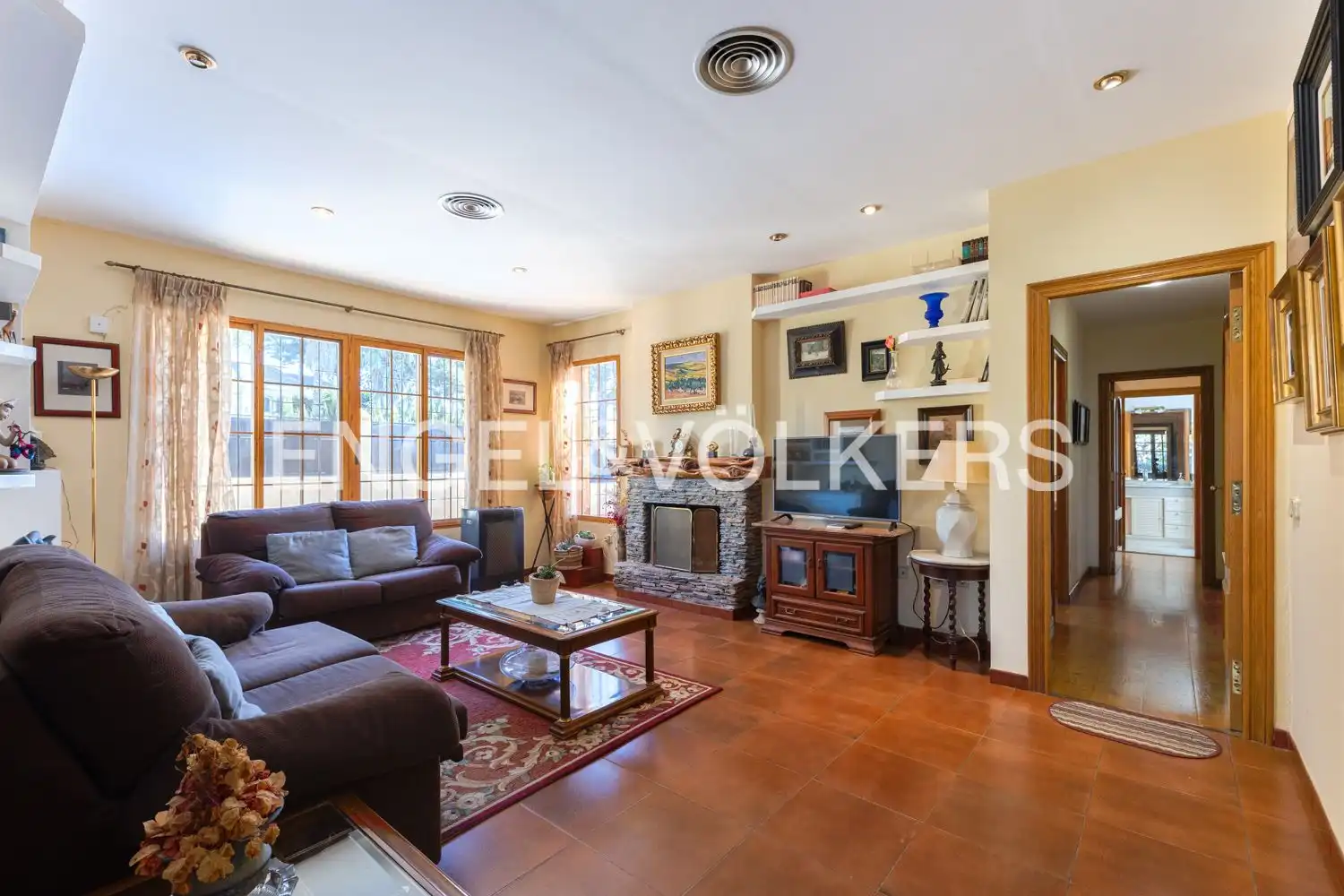 Sala de estar de Casa o chalet en venta en Paterna con Aire acondicionado, Calefacción y Jardín privado