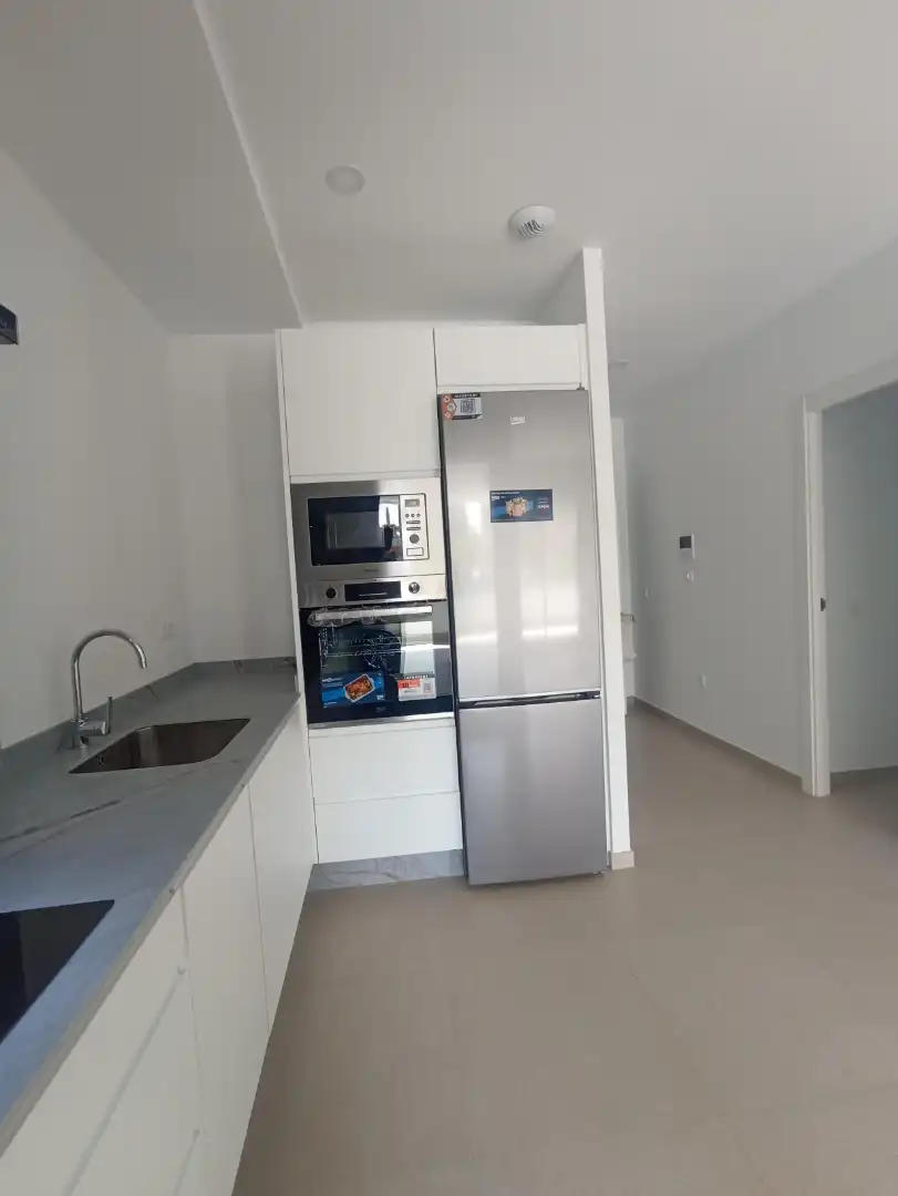 Kitchen of Flat for rent in Sevilla  with Air Conditioner, Terrace and Storage room
