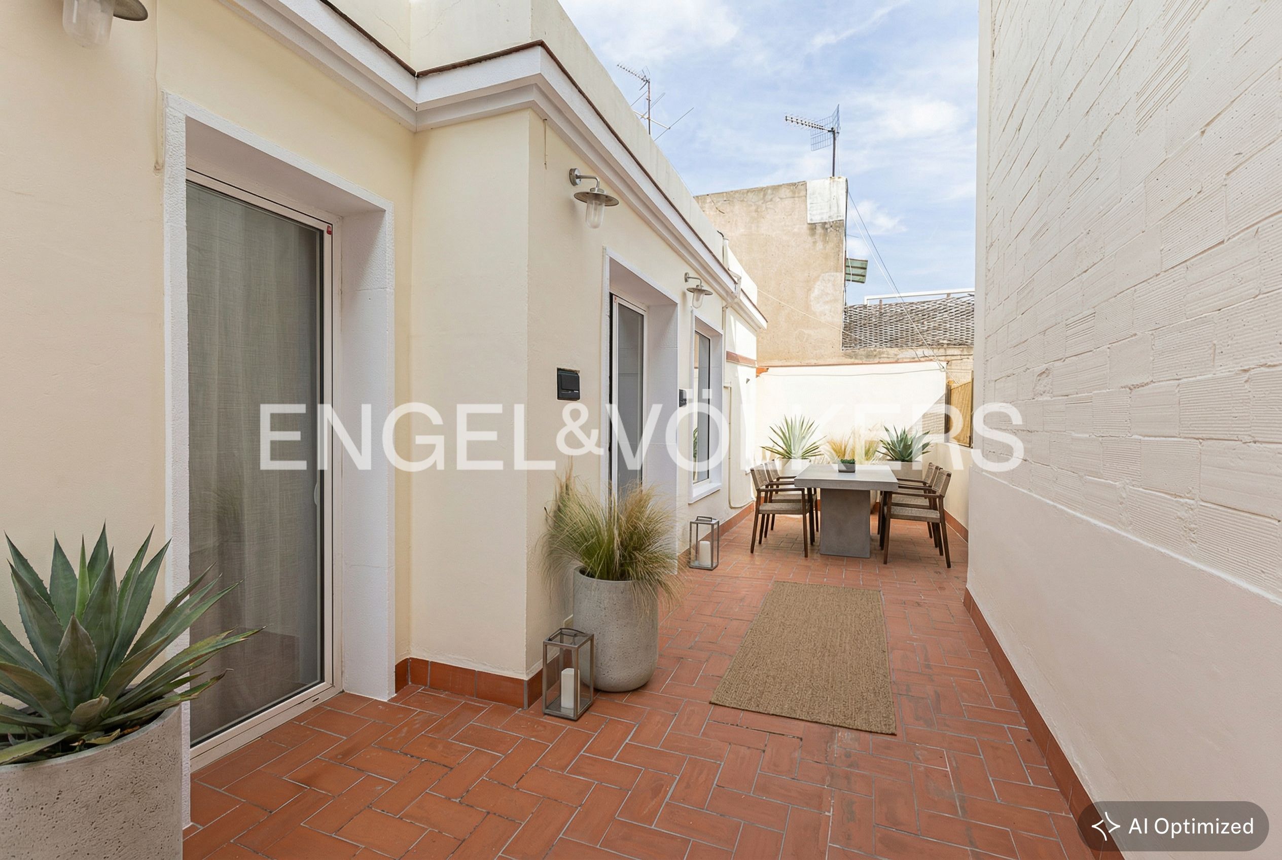 Terraza de Ático en venta en  Barcelona Capital con Aire acondicionado, Calefacción y Terraza