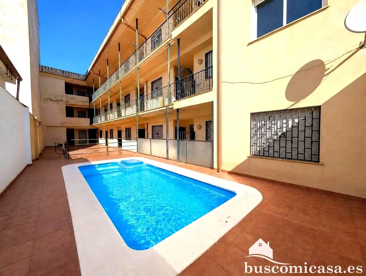 Swimming pool of Duplexes for sale in Linares  with Air Conditioner, Balcony and Community pool