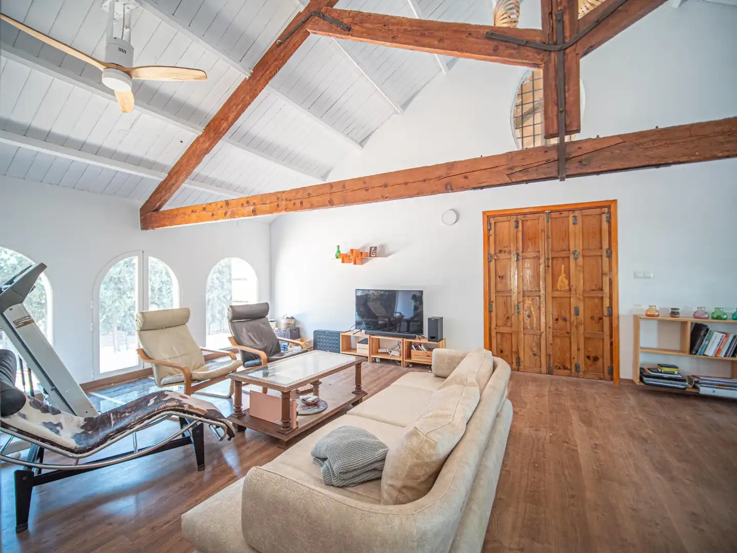 Living room of Houses for sale in Murcia  with Air Conditioner, Private garden and Terrace