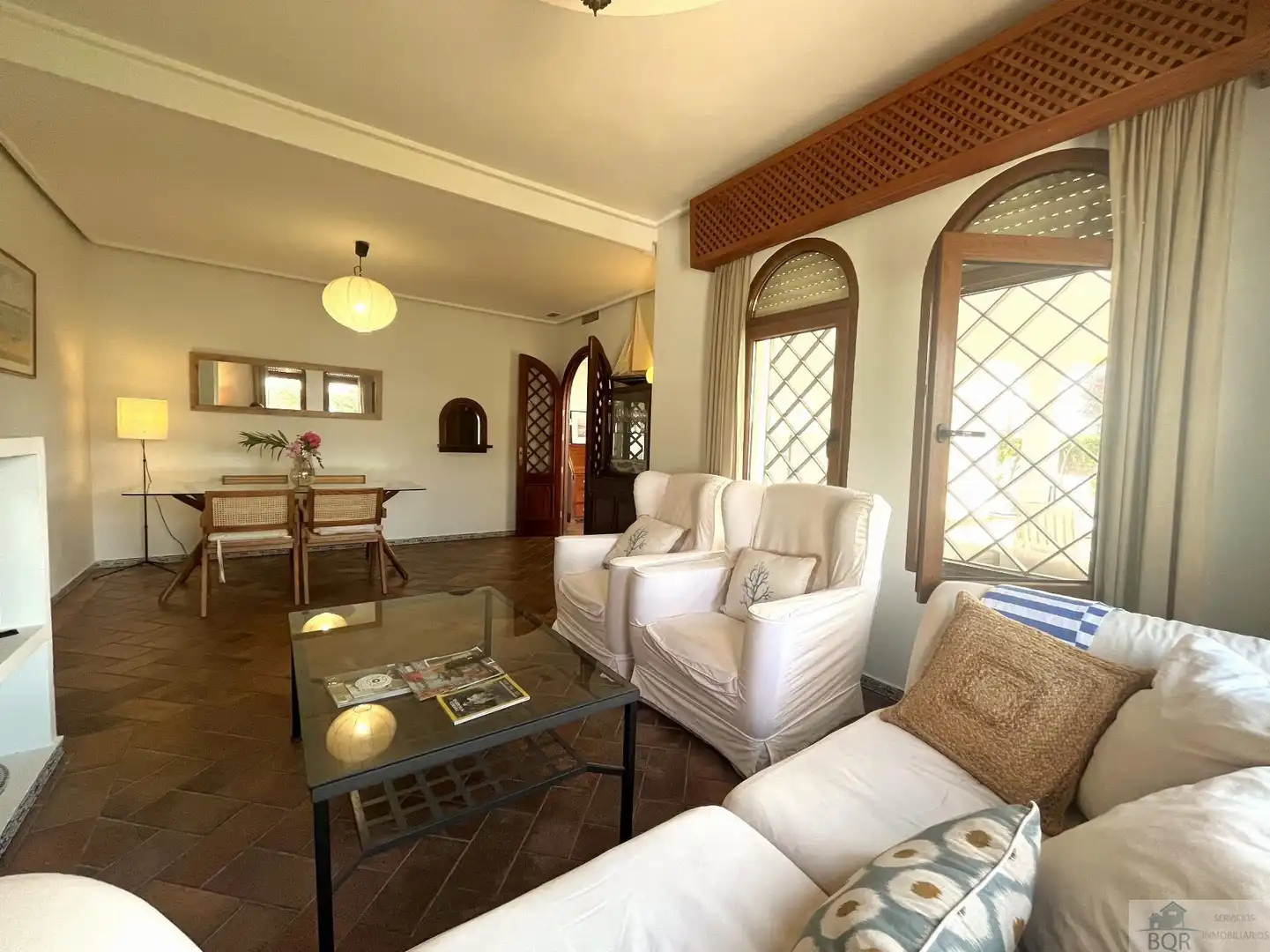 Sala de estar de Casa o chalet de alquiler en El Puerto de Santa María con Aire acondicionado, Calefacción y Terraza