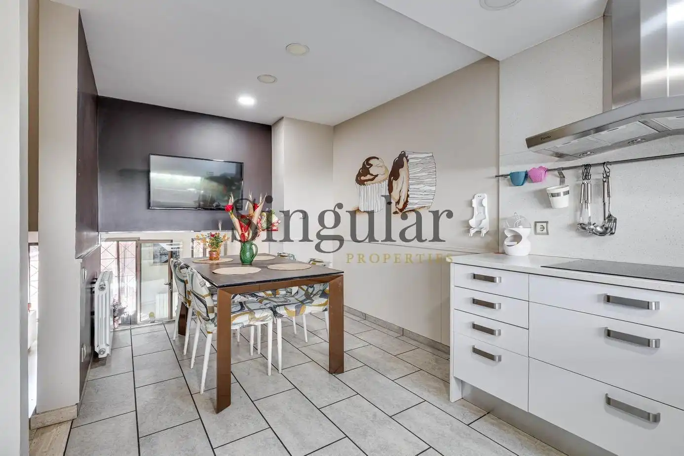 Habitación de Casa adosada en venta en Barcelona con Aire acondicionado, Calefacción y Terraza