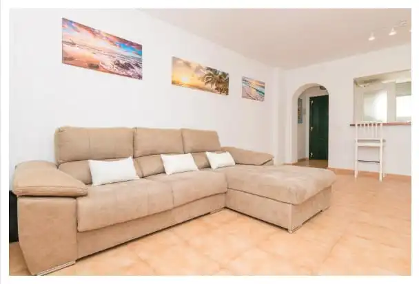 Living room of Flat for rent in Sanlúcar de Barrameda  with Terrace, Furnished and Oven