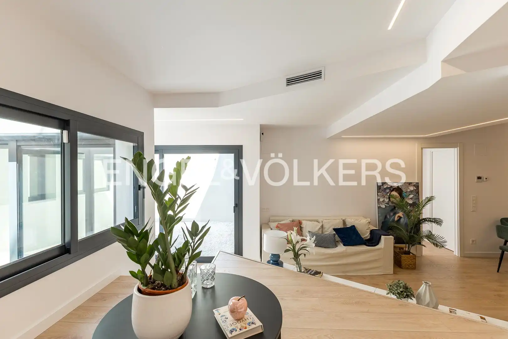 Sala d'estar de Pis en venda en Sabadell amb Aire condicionat, Calefacció i Parquet