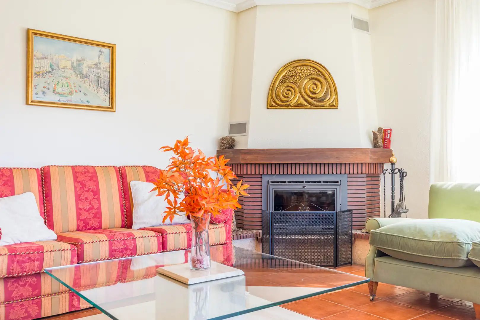 Living room of Houses for sale in Collado Villalba  with Air Conditioner, Heating and Private garden
