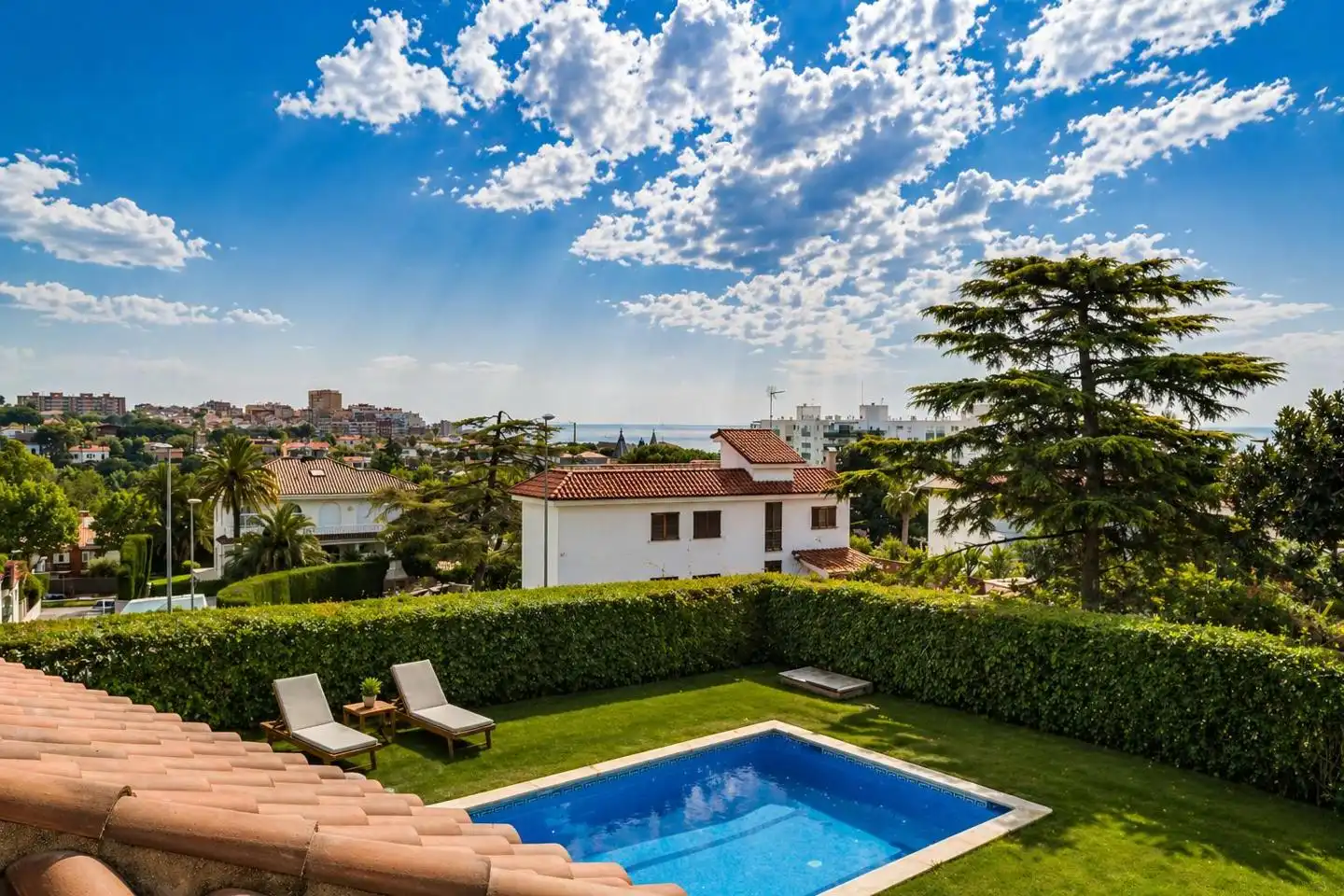 Jardín de Casa o chalet en venta en El Masnou con Calefacción, Jardín privado y Terraza
