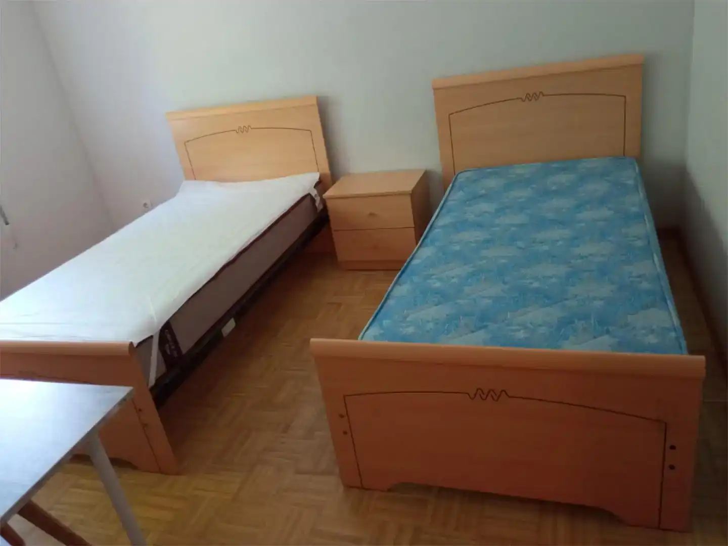 Schlafzimmer von Wohnung zur Miete in Ciudad Real mit Privatgarten, Parkett und Schwimmbad