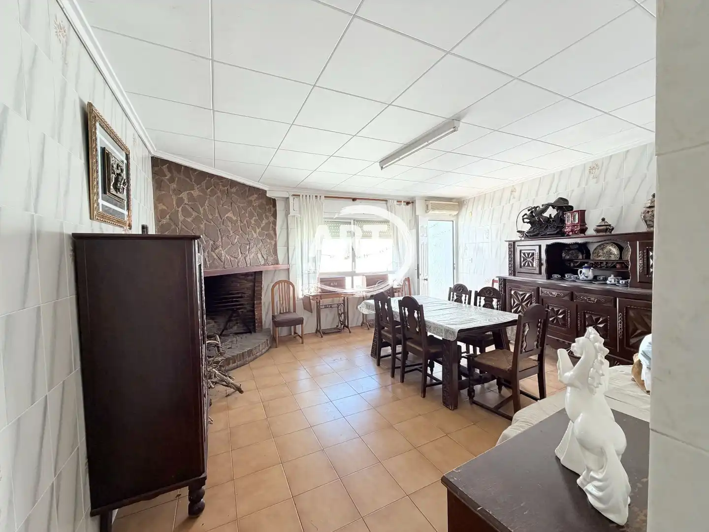 Comedor de Finca rústica en venta en Bétera con Aire acondicionado, Calefacción y Terraza