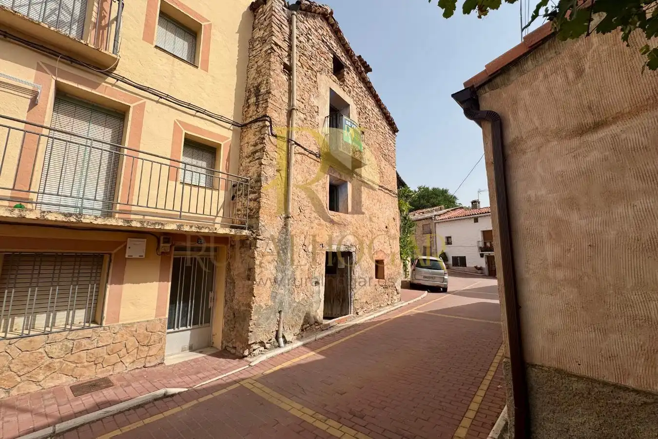 Vista exterior de Casa o chalet en venta en Corduente con Balcón