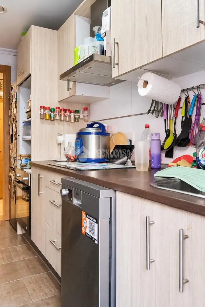 Küche von Wohnung zum Verkauf in Madrid mit Klimaanlage, Heizung und Terrasse