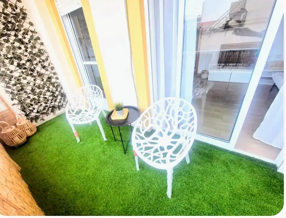 Terraza de Apartamento de alquiler en Torrevieja con Aire acondicionado, Calefacción y Parquet