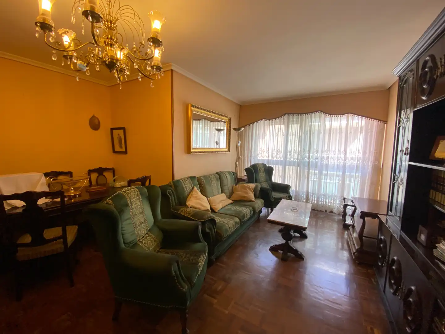 Living room of Flat for sale in Palencia  with Heating and Furnished