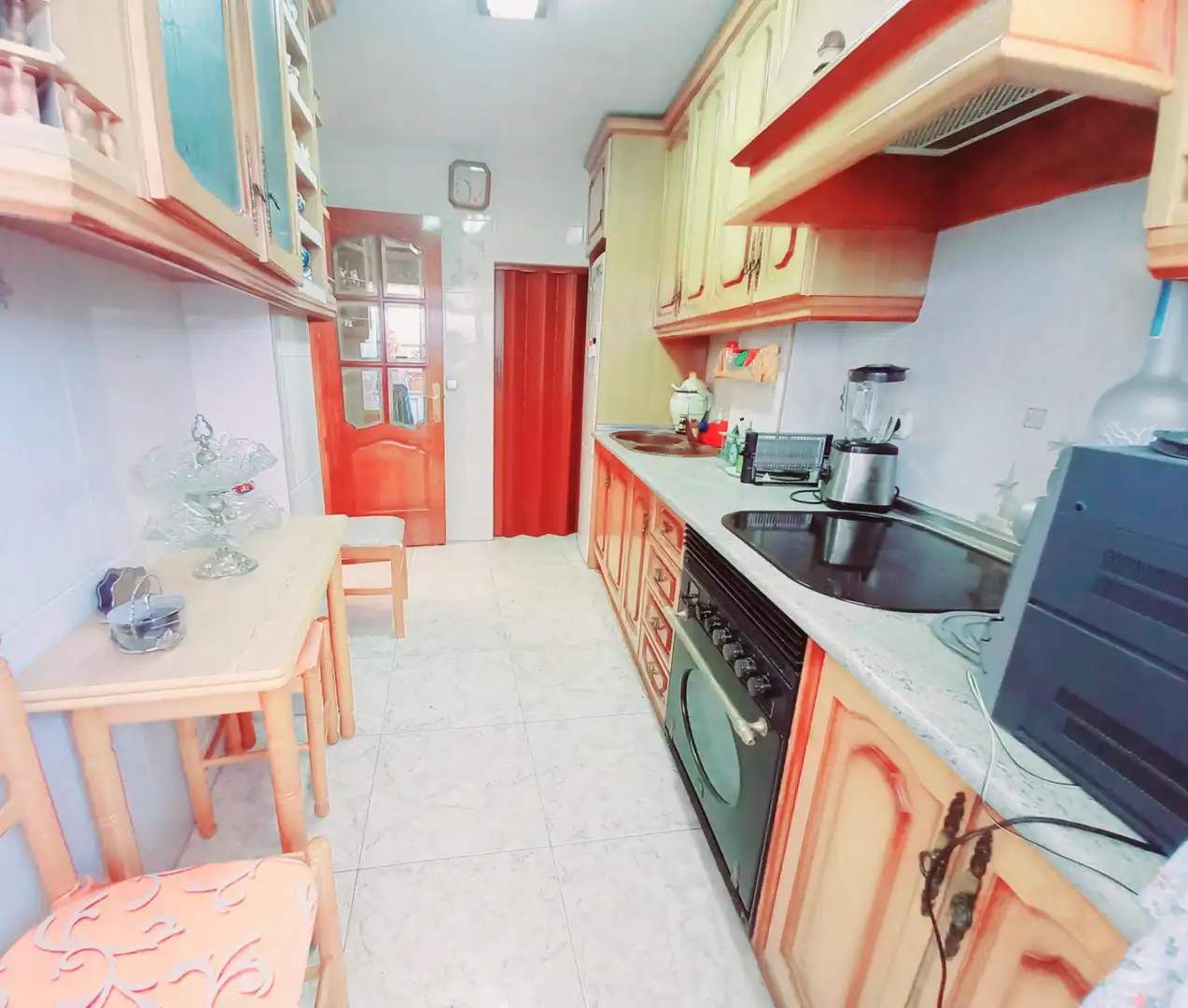 Cocina de Piso en venta en Canillas de Aceituno con Aire acondicionado, Jardín privado y Terraza