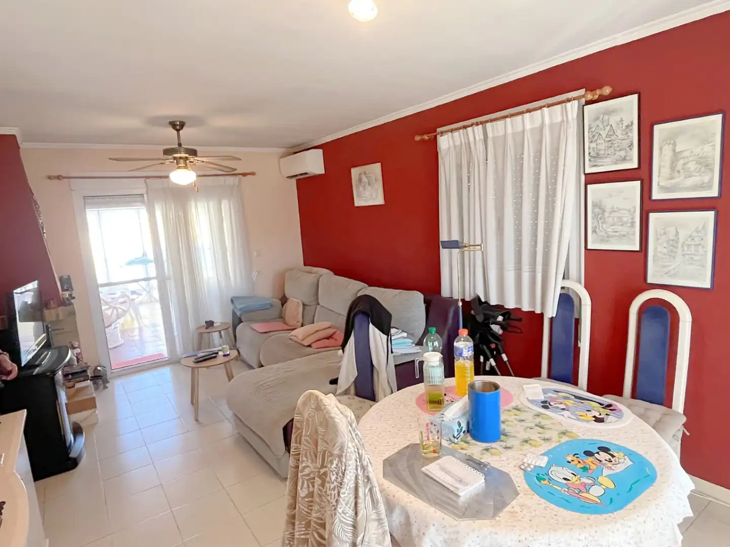 Sala de estar de Casa o chalet en venta en Dénia con Calefacción, Terraza y Piscina
