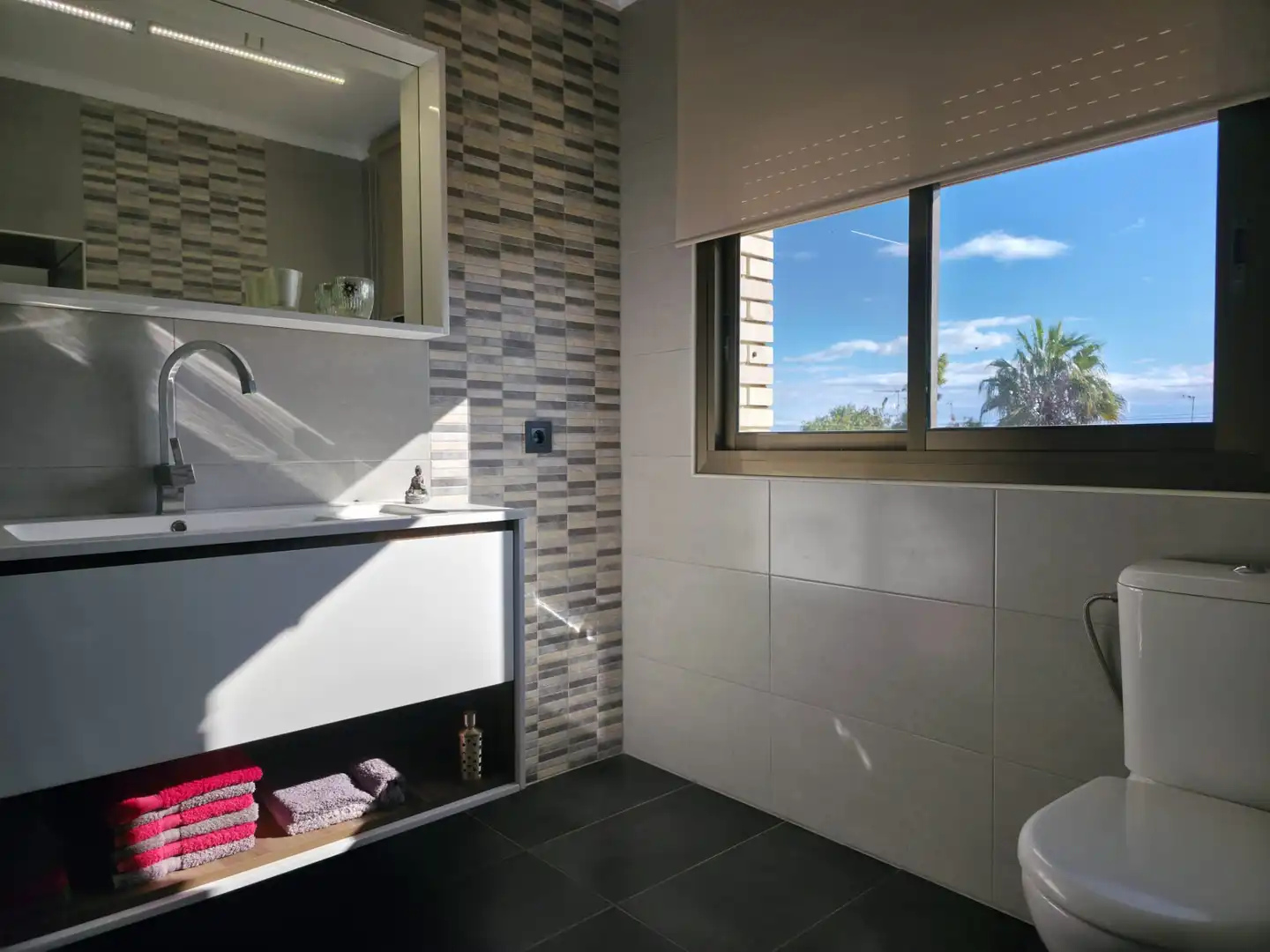 Bathroom of Houses for sale in Alcanar  with Air Conditioner, Heating and Private garden