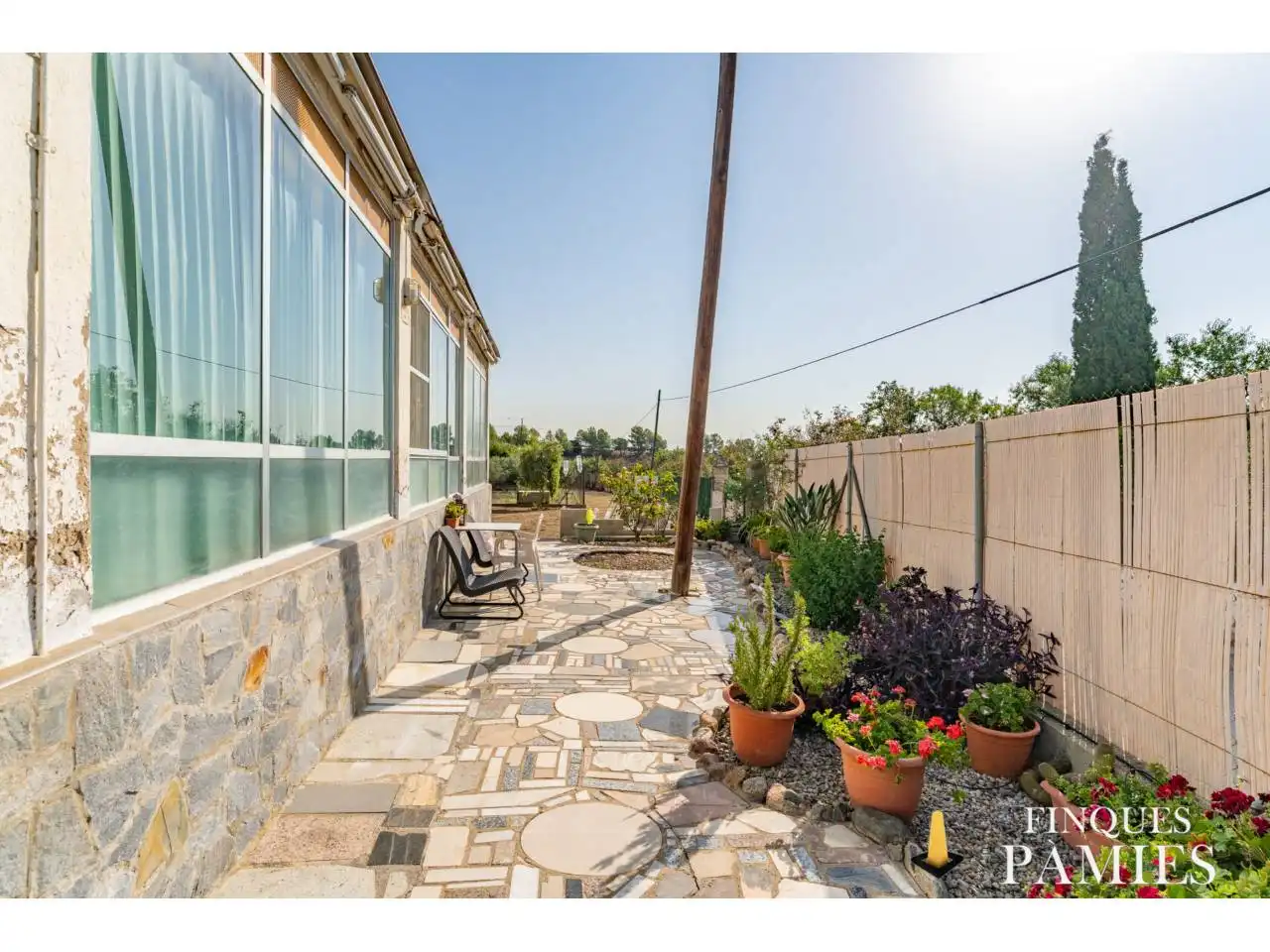 Terraza de Finca rústica en venta en Reus con Aire acondicionado, Calefacción y Jardín privado