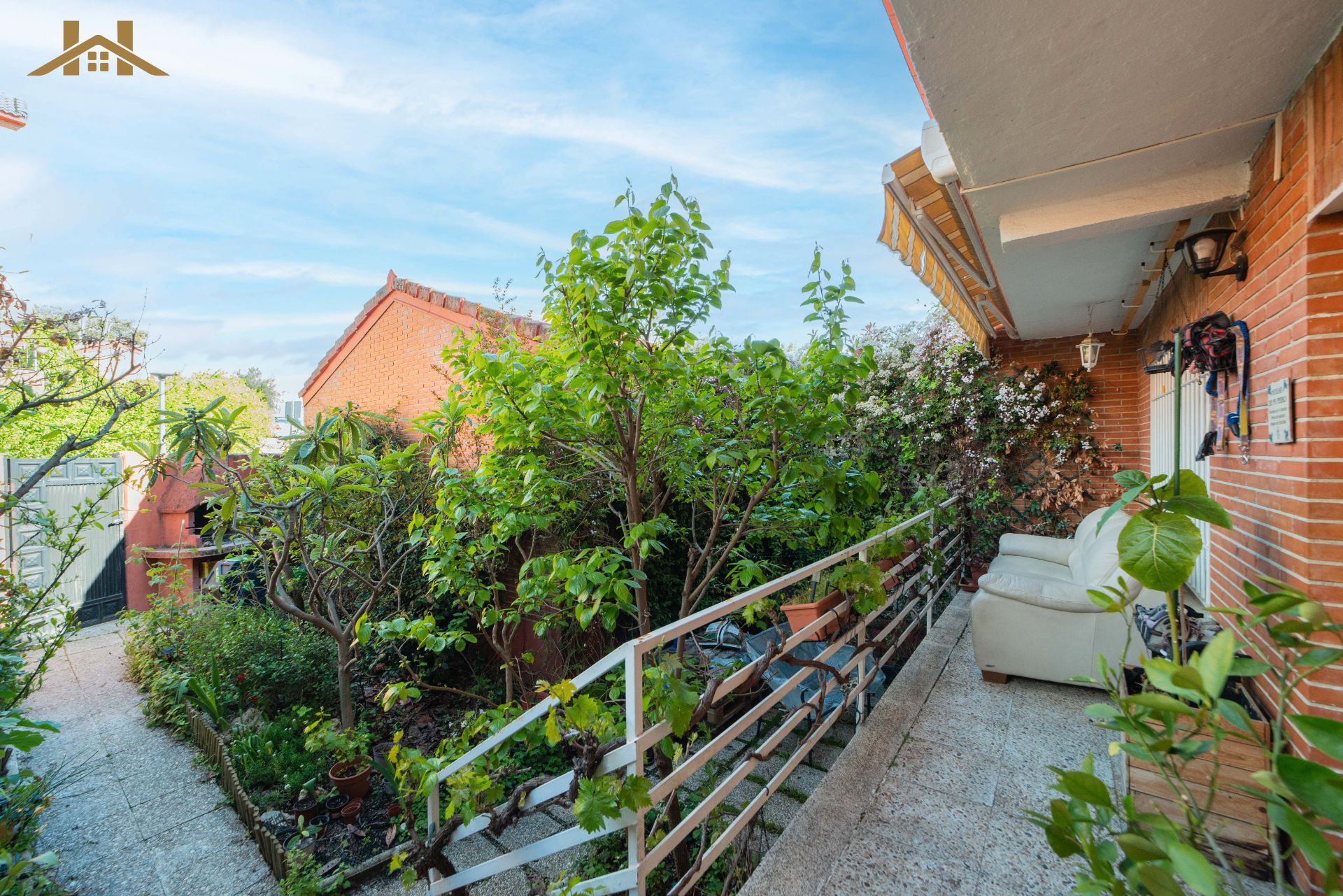 Jardí de Casa o xalet en venda en Collado Villalba amb Calefacció, Jardí privat i Terrassa