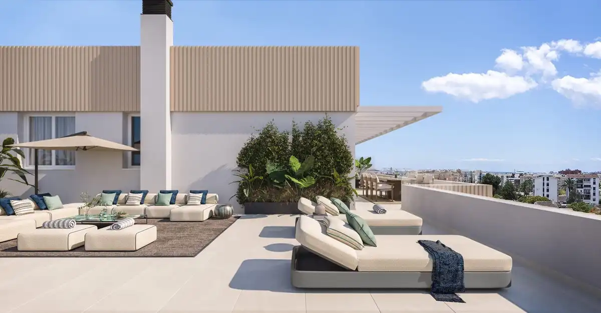 Apartament amb piscina en venda a Estepona Pueblo, imagen 3