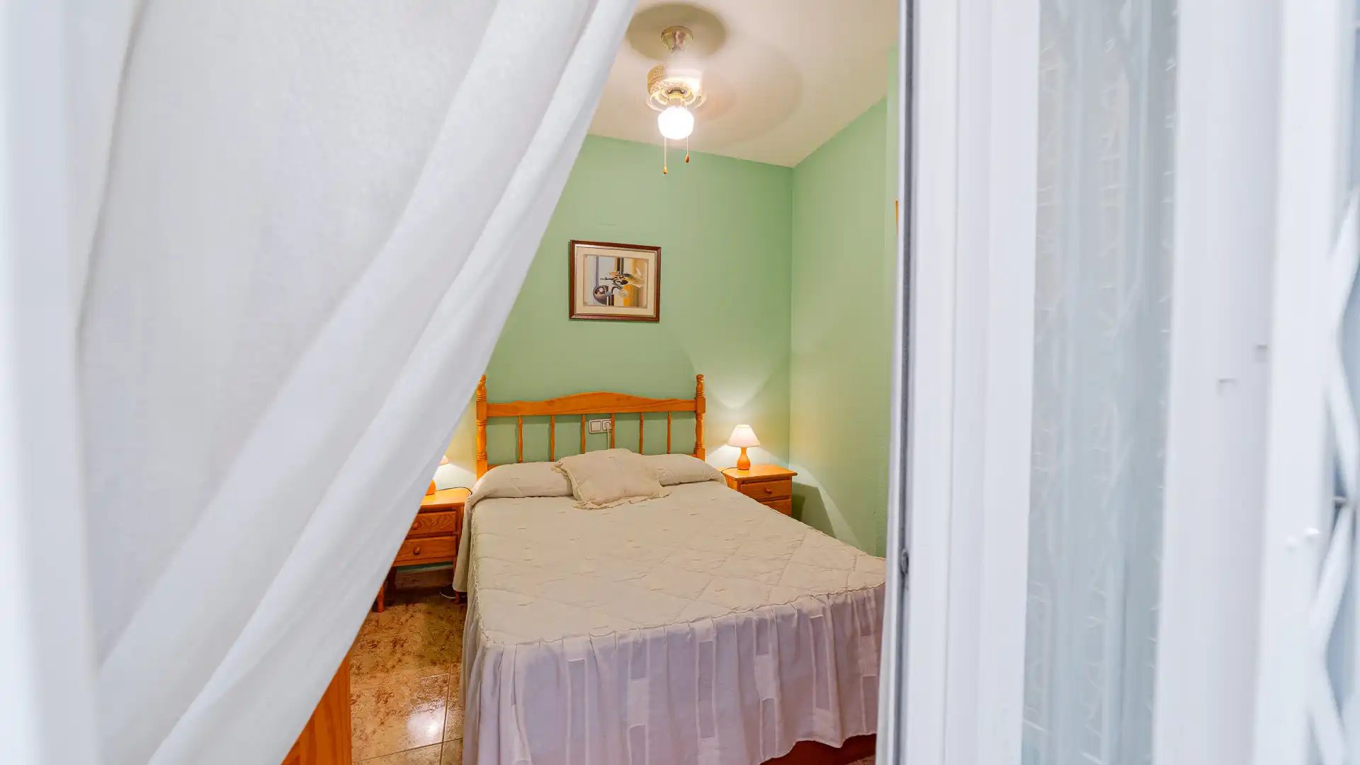 Schlafzimmer von Wohnung zum Verkauf in Torrevieja mit Klimaanlage, Heizung und Terrasse