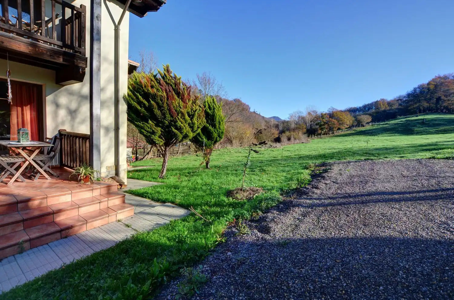 Exterior view of Houses for sale in Cangas de Onís  with Heating, Terrace and Swimming Pool
