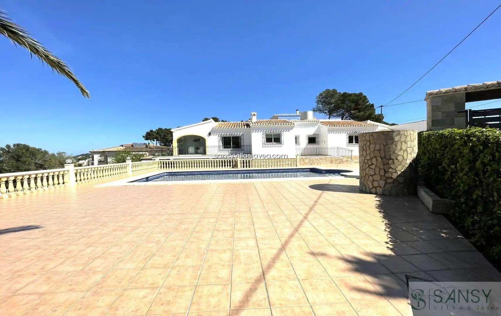 Exterior view of Houses for sale in Jávea / Xàbia  with Air Conditioner and Storage room
