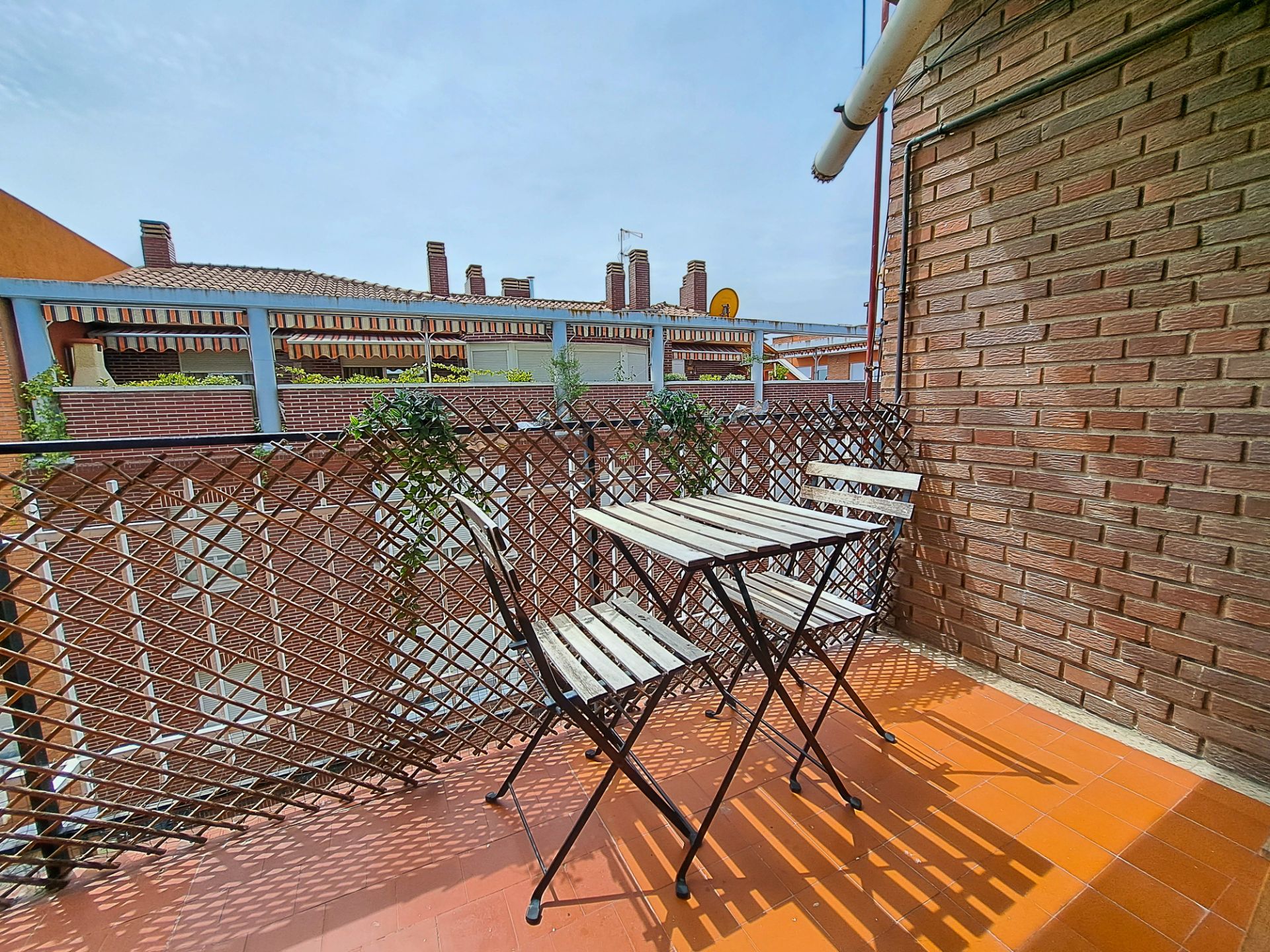 Terrace of Apartment for sale in  Madrid Capital  with Air Conditioner, Heating and Furnished