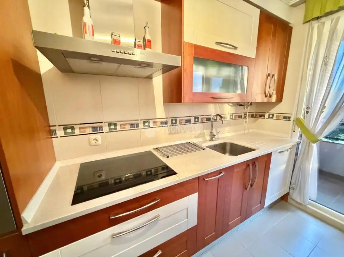 Kitchen of Flat for sale in Palencia  with Heating, Terrace and Storage room