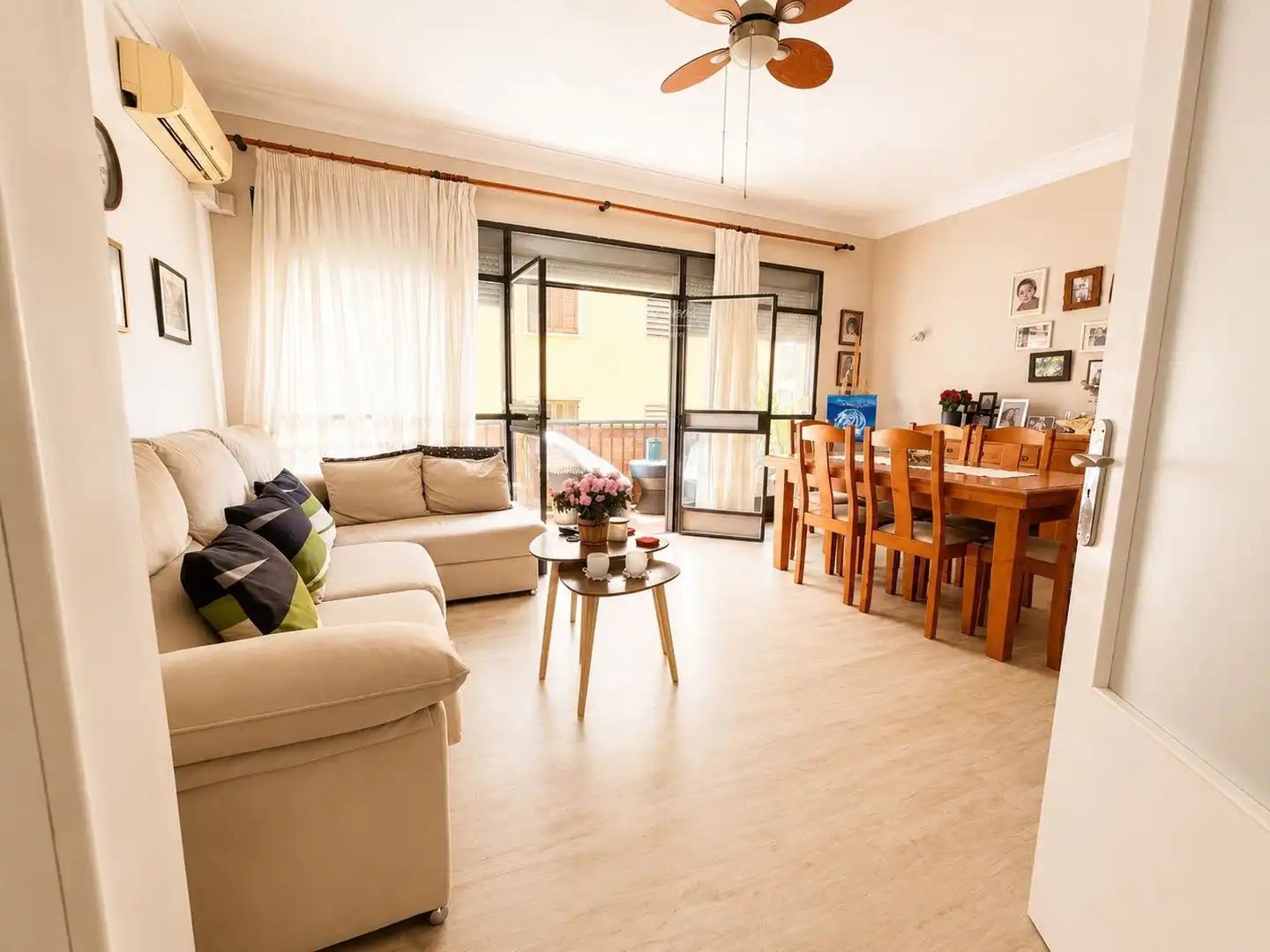Sala d'estar de Pis en venda en  Palma de Mallorca amb Aire condicionat i Terrassa