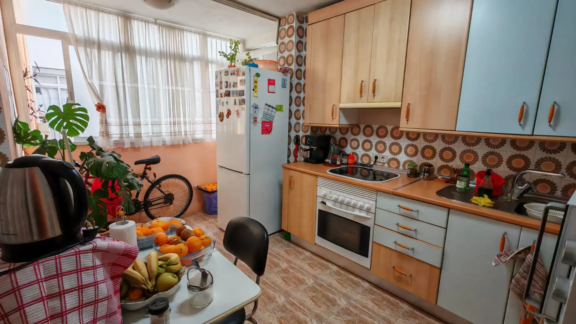 Kitchen of Flat for sale in Móstoles  with Heating, Parquet flooring and Terrace