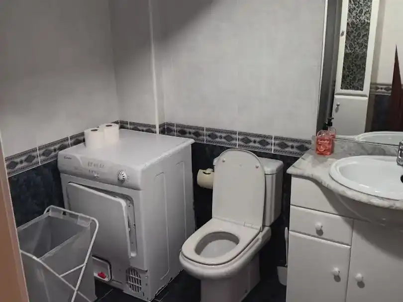 Bany de Apartament de lloguer en A Coruña Capital  amb Moblat