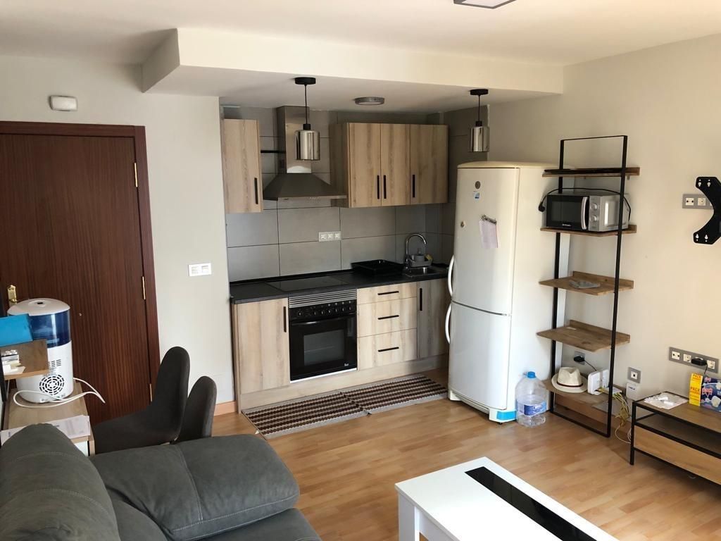 Kitchen of Flat for sale in Roquetas de Mar  with Air Conditioner, Heating and Terrace