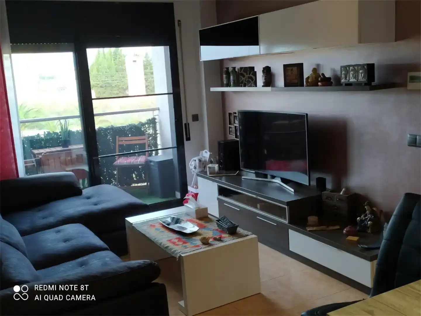 Sala d'estar de Pis en venda en Camarles amb Aire condicionat i Balcó