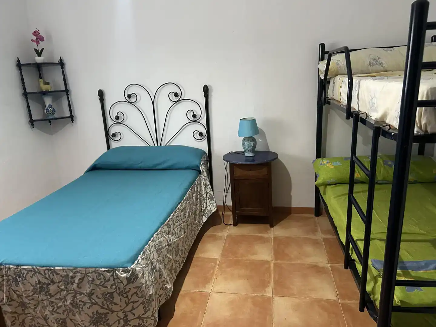 Schlafzimmer von Country house zur Miete in Villacarrillo mit Privatgarten, Schwimmbad und Möbliert