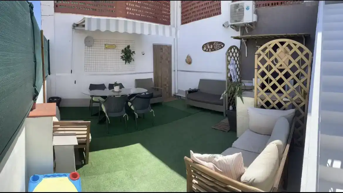 Terraza de Piso en venta en Carcaixent con Parquet y Amueblado