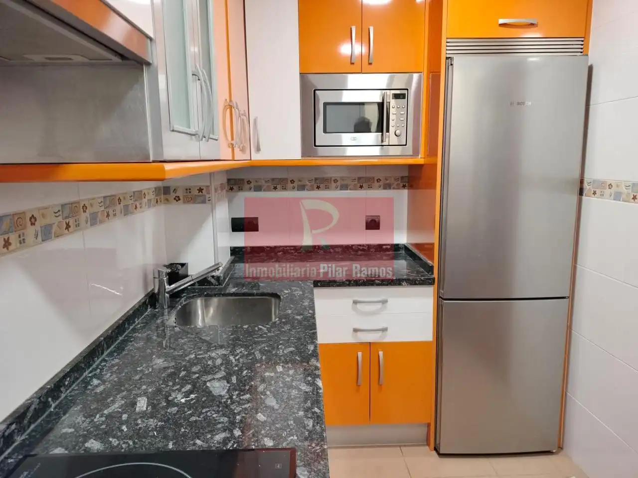 Cocina de Apartamento de alquiler en León Capital  con Calefacción, Parquet y Amueblado