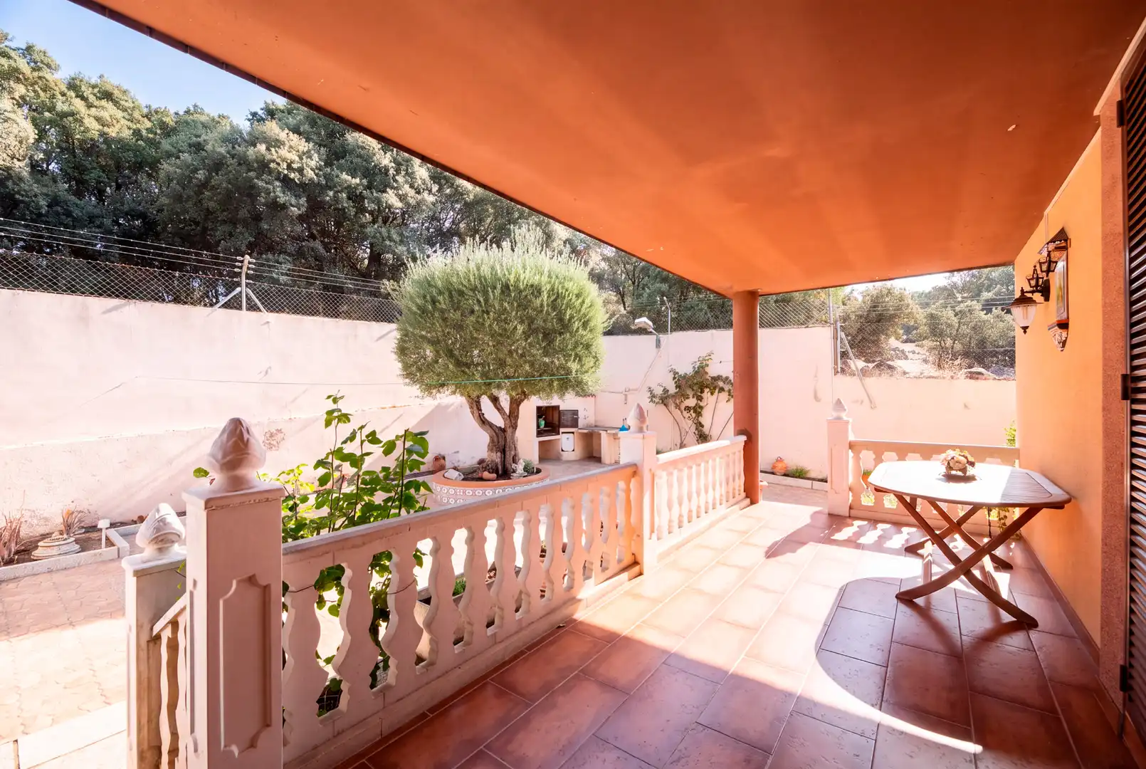 Terraza de Casa adosada en venta en Alpedrete con Calefacción, Jardín privado y Trastero
