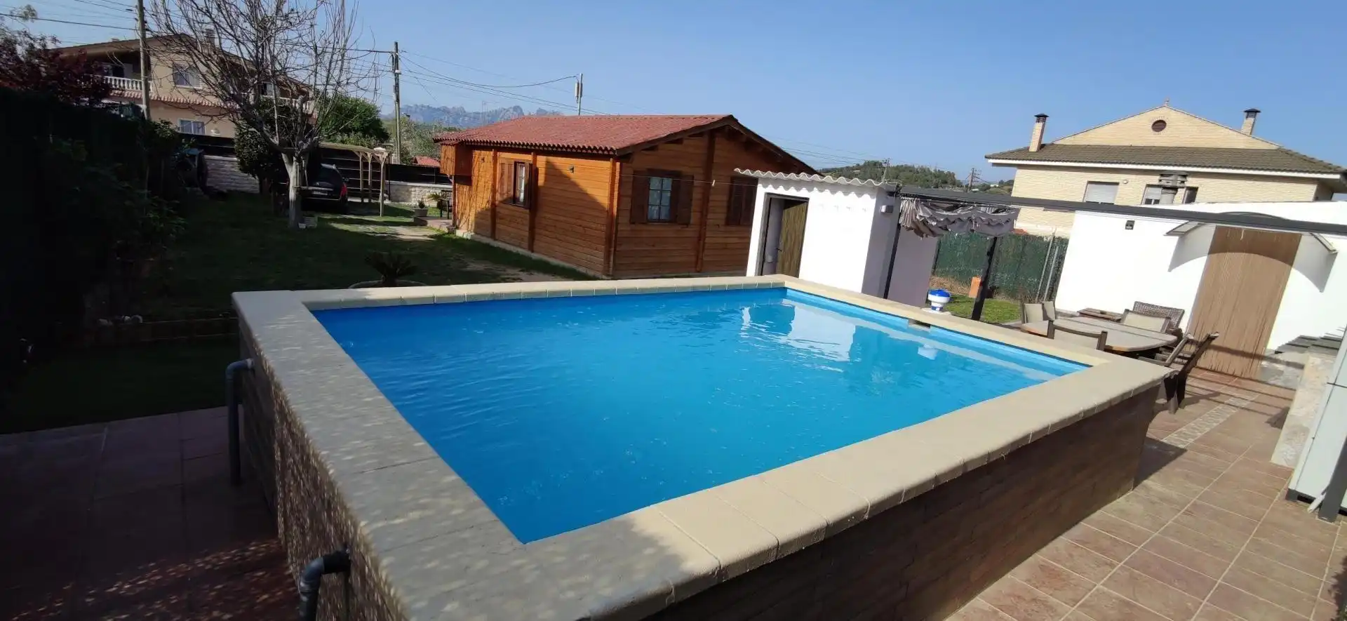 Piscina de Finca rústica en venta en Masquefa con Calefacción y Parquet