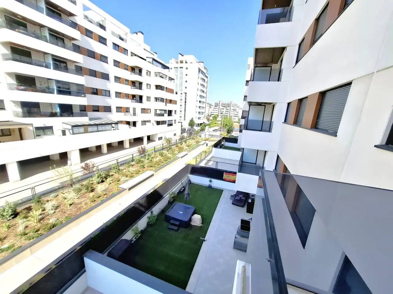 Terrace of Flat for rent in Madrid  with Air Conditioner, Heating and Terrace