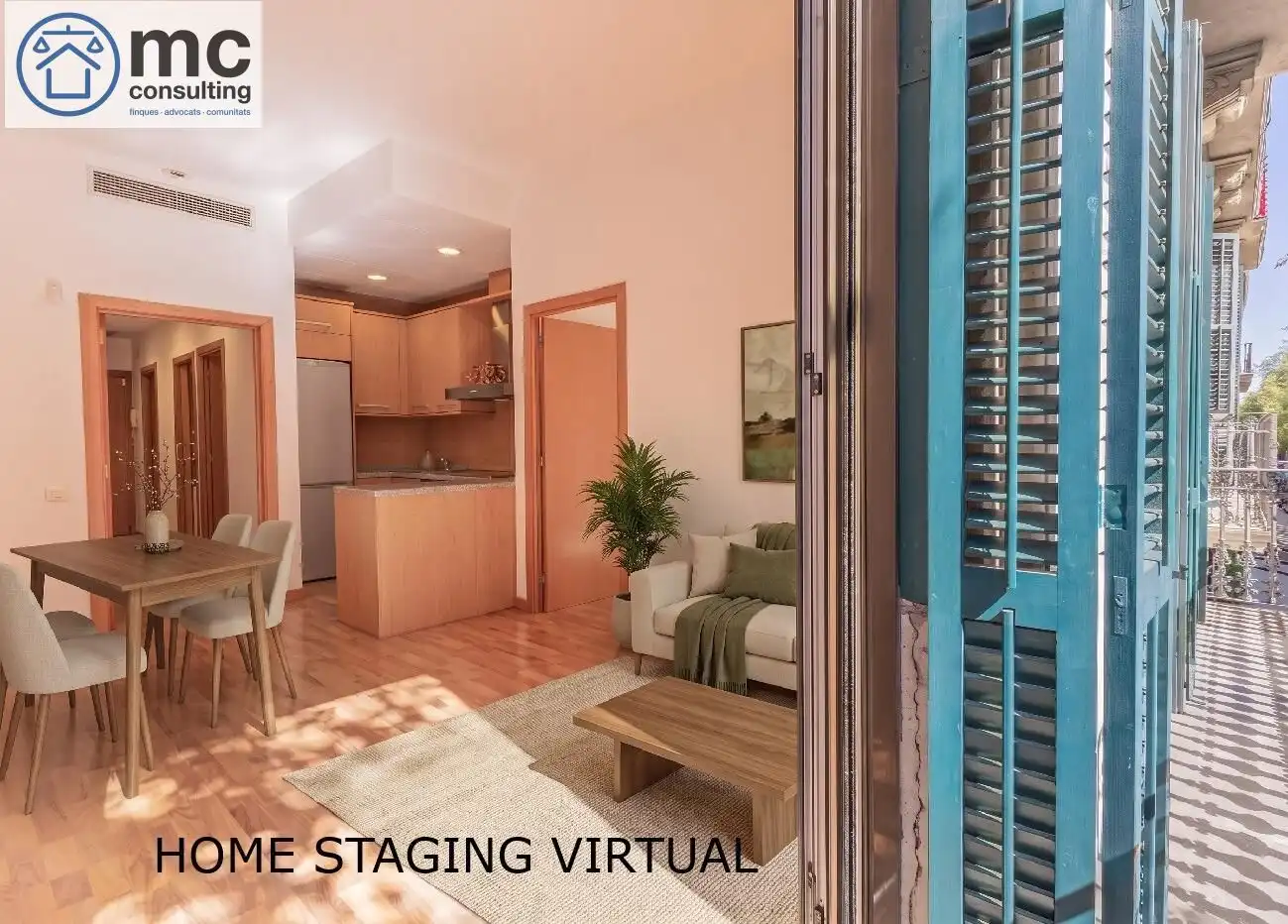 Appartamento con terrazza in vendita a Eixample